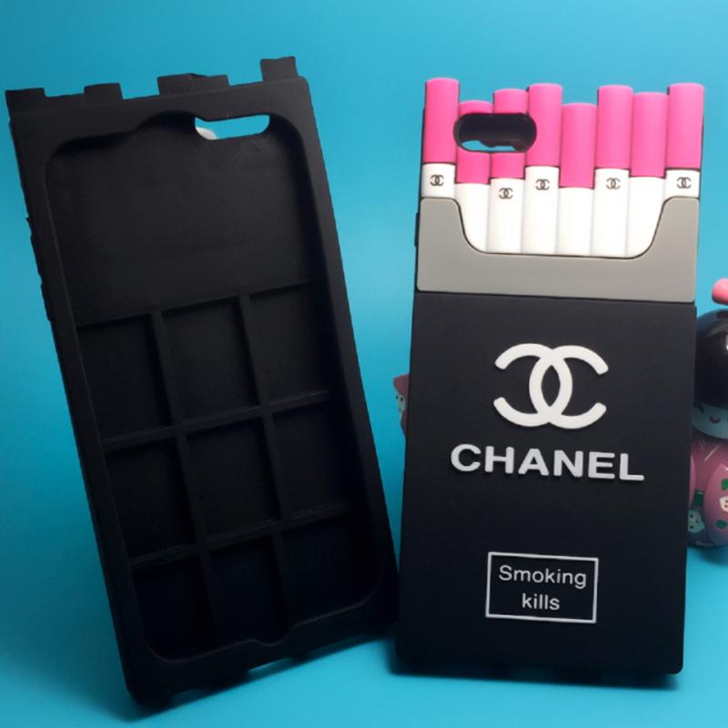 シャネルchanel タバコ iphone x/8/7 iphone7 plus ケース アイフォン 6s/se プラス カバー 黒 ピンク 男女兼用 7101220