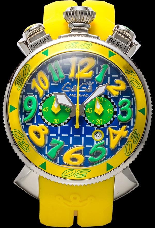 ガガミラノスーパーコピー クロノ 48mm 限定モデル 時計 6050.LE.02.JAPAN