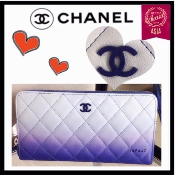 2015春夏新作 Chanel シャネルスーパーコピー《少数入荷 美グラデ 》 Zip Wallet