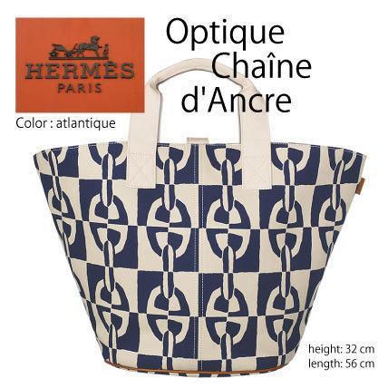 HERMESエルメススーパーコピー トートバッグ Optique Chaine d'Ancre H102328M 01