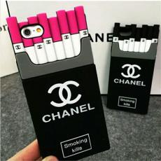 シャネルchanel タバコ iphone x/8 iphone7 plusケース アイフォン プラス カバー 黒 ピンク 7101220