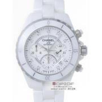日本シャネル スーパーコピー時計J12 H2009 41mm クロノグラフ 9Pダイヤ ホワイトセラミックブレス ホワイト