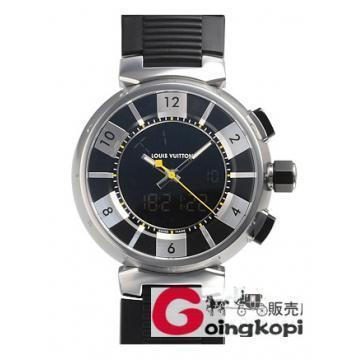 日本ルイヴィトン 時計コピー タンブールインブラック Q118F