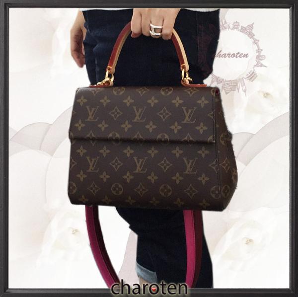 Louis Vuitton 欲しいポップなトラップ付CLUNY /17秋冬限定のルイヴィトン スーパーコピー ハンドバッグ 7051509