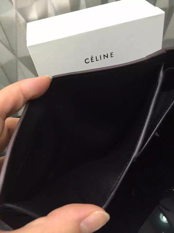 2015/16秋冬新作CELINE セリーヌスーパーコピー 超可愛ポケット付折り小財布